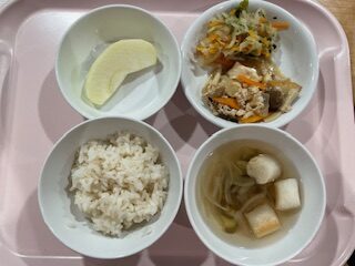今日の給食