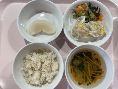 今日の給食