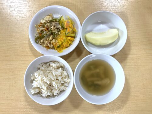 今日の給食