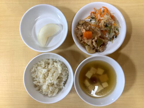 今日の給食