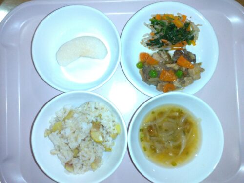 今日の給食