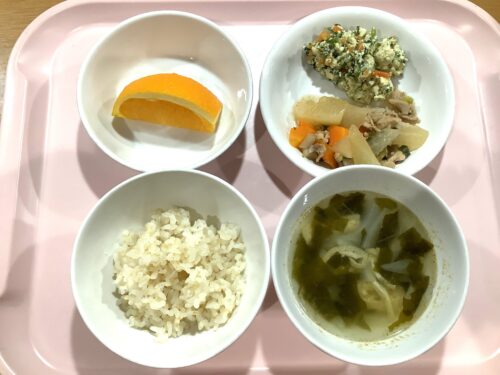 今日の給食