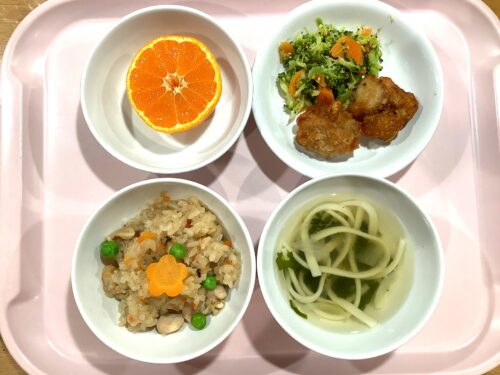 今日の給食