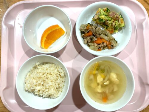 今日の給食