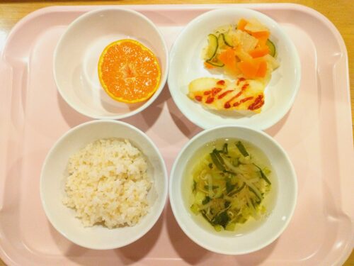 今日の給食