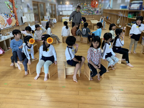 比津ケ丘保育園と交流保育☆