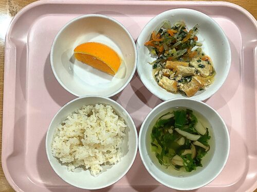今日の給食
