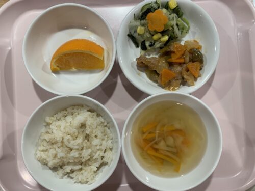 今日の給食