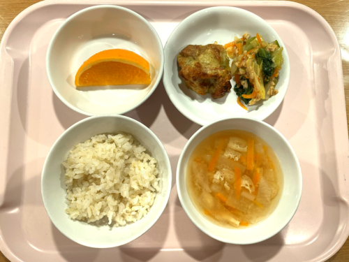 今日の給食